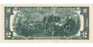 1976 2 dollars reverse